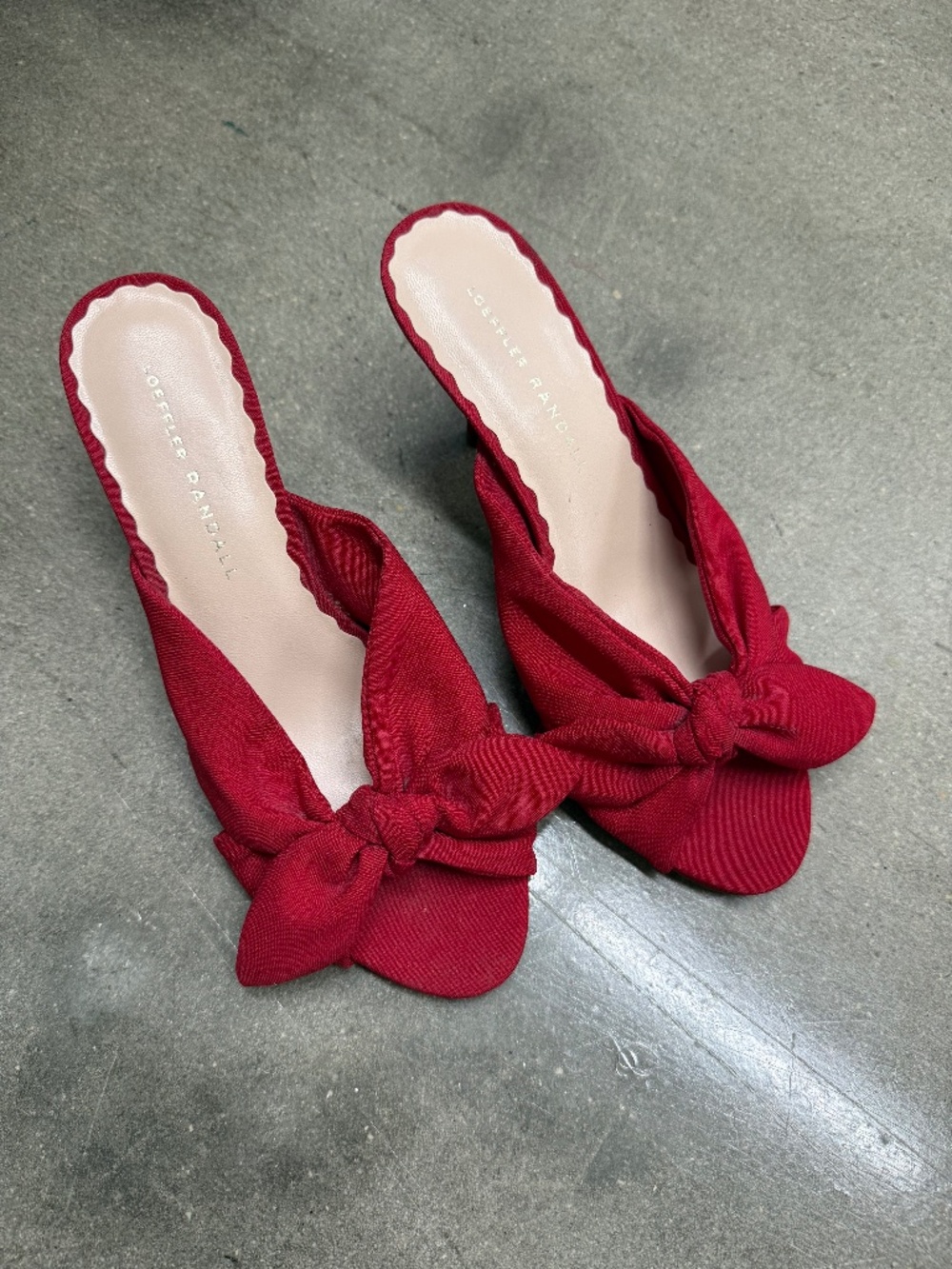 NWT Loeffler Randall Red Heels